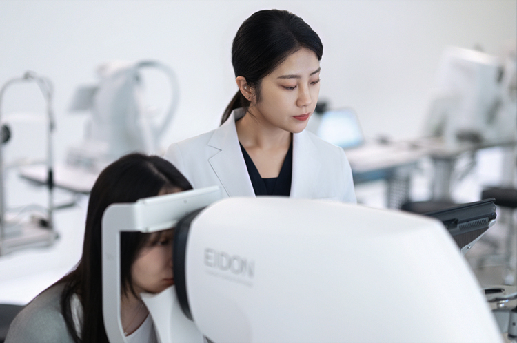 정밀 각막 난시 검사